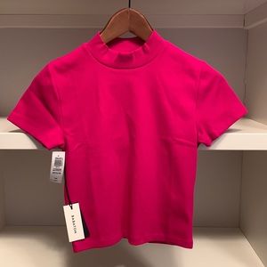 Babaton / Aritzia mock neck Formarib TShirt